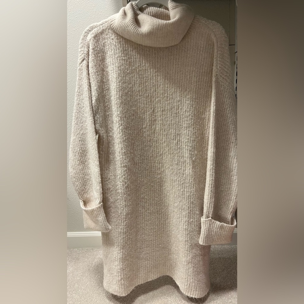 Topshop Sweater Dress | Oatmeal
US Size 4 - 6 - Picture 2 of 3